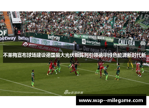 不莱梅宣布球场建设德国最大光伏板阵列引领德甲绿色能源新时代新 不莱梅宣布球场建设德国最大光伏板阵列引领德甲绿色能源新时代新
